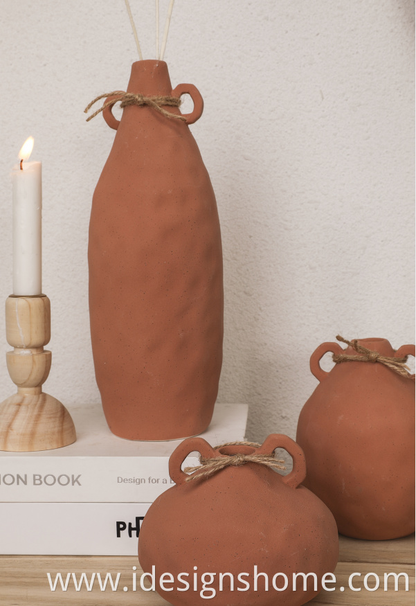 Vase for Home Decor, Pottery Decorative Flower Vases Vase for Home Decor, Pottery Decorative Flower Vases